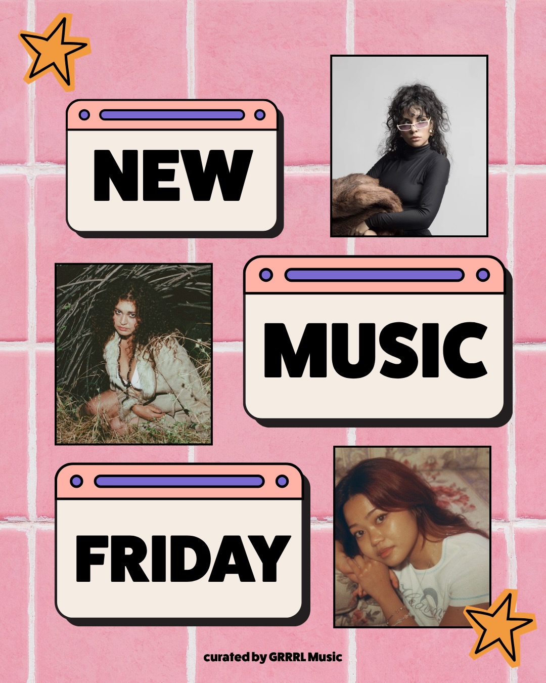 Another week of incredible releases, another New Music Friday roundup with your GRRRLS 😍.
Our playlist is updated on all platforms, go save it so every week you’re in the know! And tell us what album you’re most excited to listen to this week!
This week, we’re featuring:
@leahmarlenemusic
@seaurchrin
@swimming___paul
@remiwolf
@troyesivan
@gretavanfleet
@spkmatsson
@tobenwigwe
@chloeslater333
@girlultra
@mettenarrative
@daniellepondermusic
@jessiemazin
@erth2emily
@joycewrice
@jesswilliamson
@suecothechild