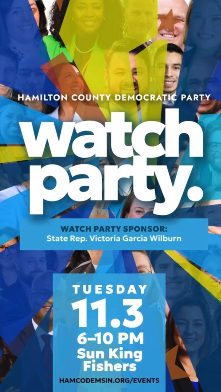 🥳Don’t miss the big Watch Party on Election Night. Cheer our candidates on as the results roll in. Check out our events page for details and to RSVP.🥳