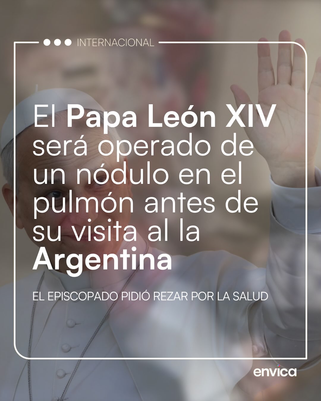 El Papa León XIV será operado antes de su visita a la Argentina
#papaleon #leonxiv #argentina