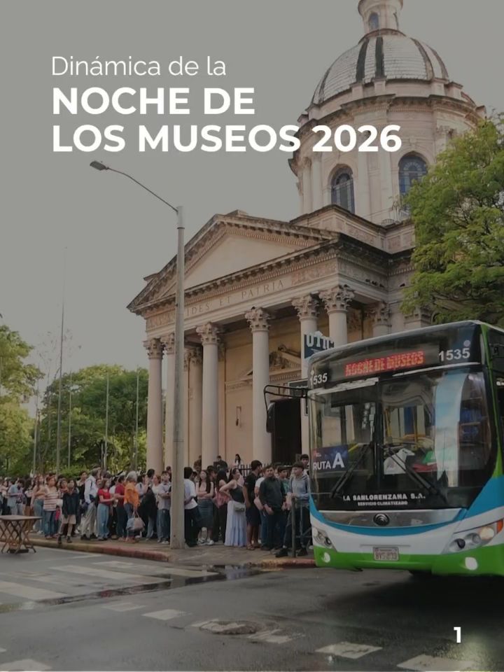 ℹ️ Aquí te compartimos info clave sobre la dinámica de la 10ma edición de #NochedelosMuseos2026
📅 Sábado 07/11 - 18 h
🔖 El acceso será libre y gratuito
➡️ Muy pronto compartiremos más detalles sobre el circuito de rutas, buses, museos participantes y Actividades complementarias.
✨️¡Agendá la fecha!
#AsociaciónNochedelosMuseosPy
#NochedelosMuseos #museospy
