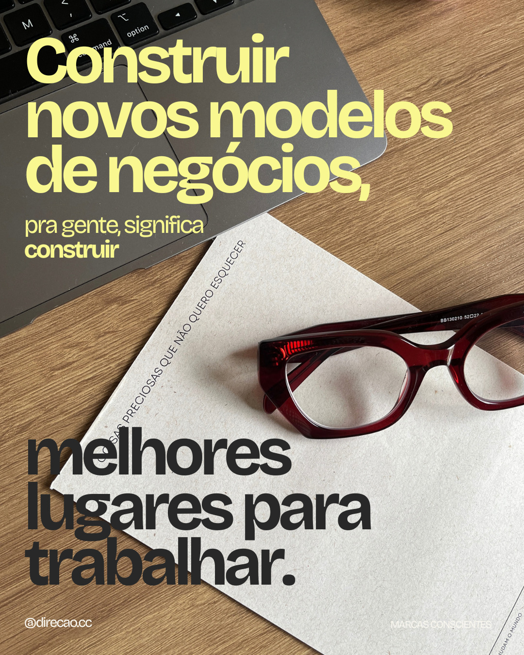 Acreditamos que a forma como construímos um negócio também determina como as pessoas vivem enquanto estiverem fazendo esse negócio acontecer. Por isso, falar de marketing consciente não é só o que a marca comunica pra fora, mas também o modelo que sustenta essa comunicação.
Foi dessa inquietação que nasceu o Conscious Business Model Canvas (CBMC): uma ferramenta para ajudar negócios a olharem para o próprio modelo e encontrarem possibilidades mais conscientes, estratégicas e regenerativas de existir.
Porque construir novos modelos de negócios, pra gente, também significa construir melhores lugares para trabalhar. E, neste Dia Mundial da Saúde Mental, falar sobre isso é falar sobre cultura empresarial, sobre jornada e condições de trabalho, direitos, benefícios, compromissos, responsabilidades e todas as escolhas que moldam o ambiente em que passamos uma parte tão significativa das nossas vidas.
O trabalho influencia diretamente a nossa qualidade de vida, tanto pelo salário, quanto pelo tempo dedicado, nossa satisfação pessoal e ambiente compartilhado. Por isso, a forma como escolhemos construir nossos negócios também é uma escolha sobre como propomos uma vida melhor!
Baixe gratuitamente o CBMC pelo link da bio ou COMENTE CBMC aqui que te envio 🌱