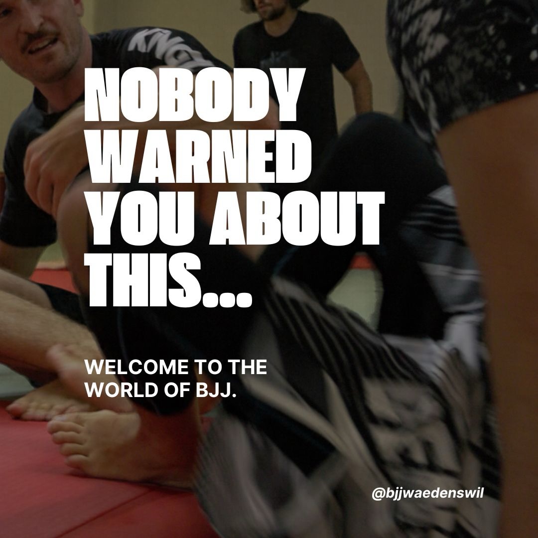 Nobody warned you about this…
Welcome to the World of BJJ!🥋🫱🏼🫲🏽
#bjj #bjj4life #training #bjjwaedenswil #bjjlife