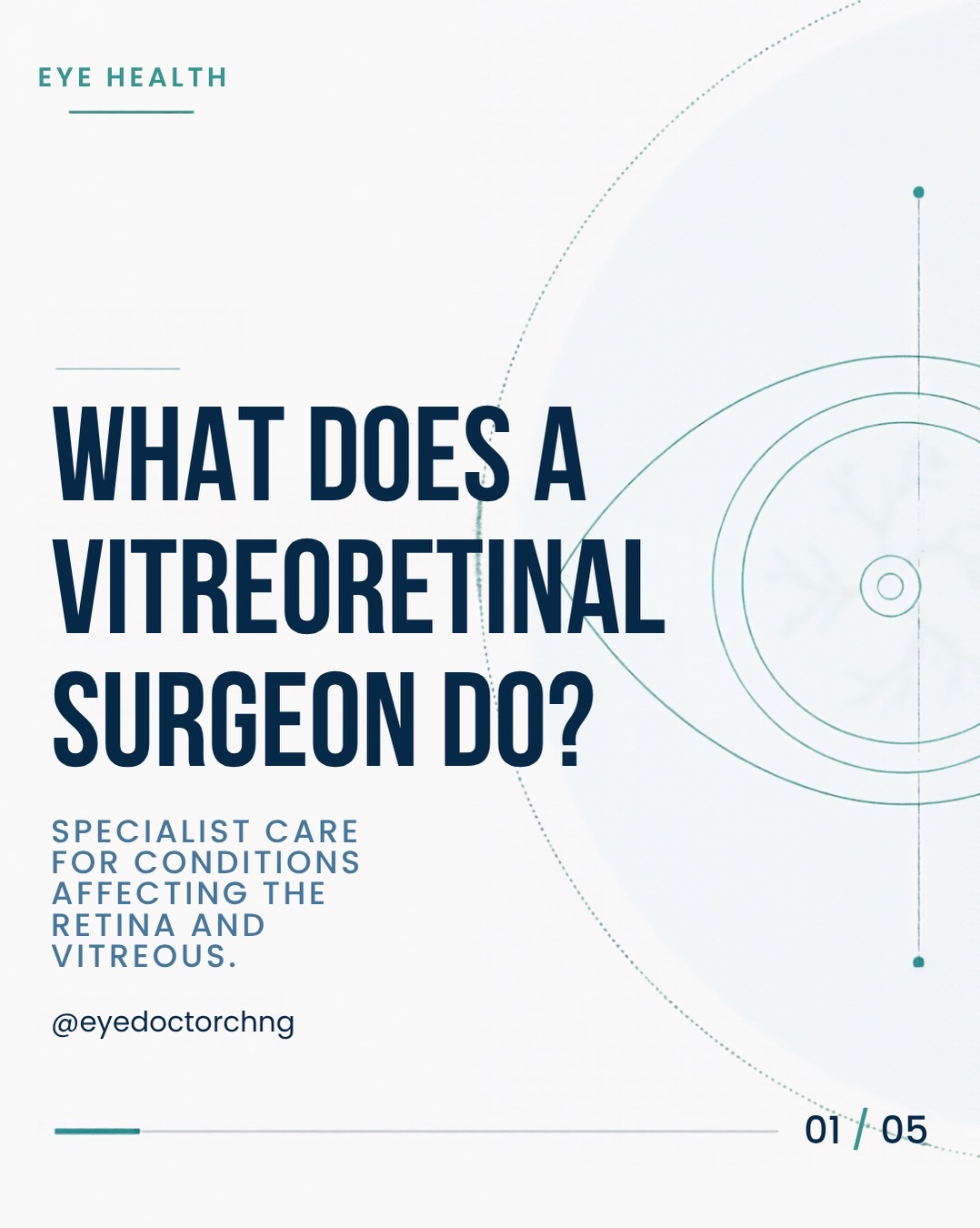 👁️ What does a vitreoretinal surgeon actually do?
The retina is the light-sensitive layer at the back of your eye that helps you see clearly.
A vitreoretinal surgeon specialises in diagnosing and treating conditions affecting the retina and vitreous including:
🔹 Retinal tears and detachments
🔹 Diabetic retinopathy
🔹 Macular holes and epiretinal membranes
🔹 Age-related macular degeneration (AMD)
🔹 Retinal vascular diseases and vitreous haemorrhage
Treatment may involve eye injections, laser treatment or specialised retinal surgery.
⚠️ New flashes, sudden floaters, a dark curtain over your vision or sudden vision loss? Seek urgent eye assessment.
👁️ 玻璃体视网膜手术医生到底是做什么的?
视网膜是位于眼球后方的一层感光组织,帮助我们看清周围的世界。
玻璃体视网膜手术医生专门诊断和治疗影响视网膜和玻璃体的疾病,包括:
🔹 视网膜裂孔及视网膜脱离
🔹 糖尿病视网膜病变
🔹 黄斑裂孔及黄斑前膜
🔹 年龄相关性黄斑变性
🔹 视网膜血管疾病及玻璃体出血
治疗方式可能包括眼内注射、激光治疗或视网膜手术。
⚠️ 如果突然出现闪光、飞蚊症明显增加、视野像被黑幕遮挡,或视力突然下降,请尽快接受眼科检查。
👁️ Apakah tugas pakar bedah vitreoretina?
Retina ialah lapisan sensitif terhadap cahaya di bahagian belakang mata yang membantu kita melihat dengan jelas.
Pakar bedah vitreoretina bertanggungjawab merawat pelbagai penyakit retina dan vitreus termasuk:
🔹 Koyakan dan lekangan retina
🔹 Retinopati diabetik
🔹 Lubang makula dan membran epiretina
🔹 Degenerasi makula berkaitan usia (AMD)
🔹 Penyakit salur darah retina dan pendarahan vitreus
Rawatan mungkin melibatkan suntikan ke dalam mata, rawatan laser atau pembedahan retina.
⚠️ Jika anda mengalami kilatan cahaya, pertambahan bintik terapung secara tiba-tiba, bayangan gelap seperti tirai atau kehilangan penglihatan secara mendadak, dapatkan pemeriksaan mata dengan segera.
#retinaspecialist #vitreoretinal #eyehealth #retinalsurgery #eyedoctorchng