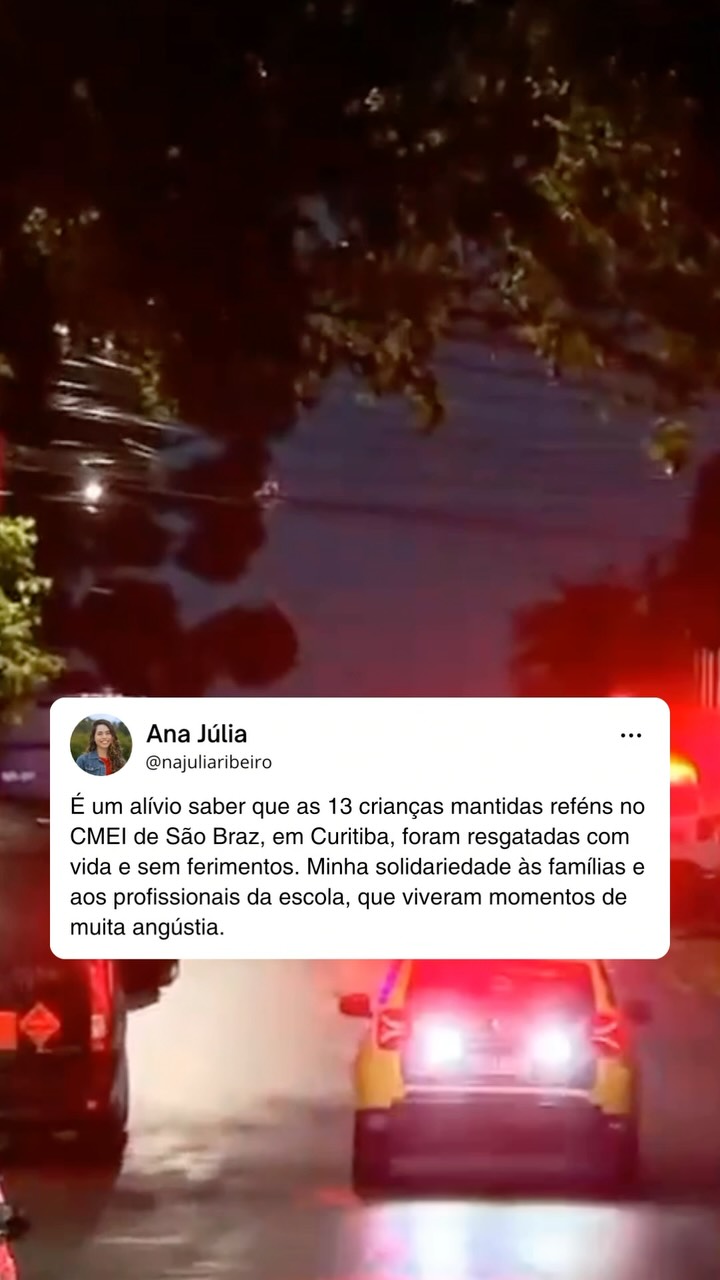 Agora, é fundamental garantir acolhimento e acompanhamento psicológico às crianças e a toda a comunidade escolar. Vamos acompanhar o caso e cobrar das autoridades esclarecimentos sobre como uma situação tão grave pôde acontecer.