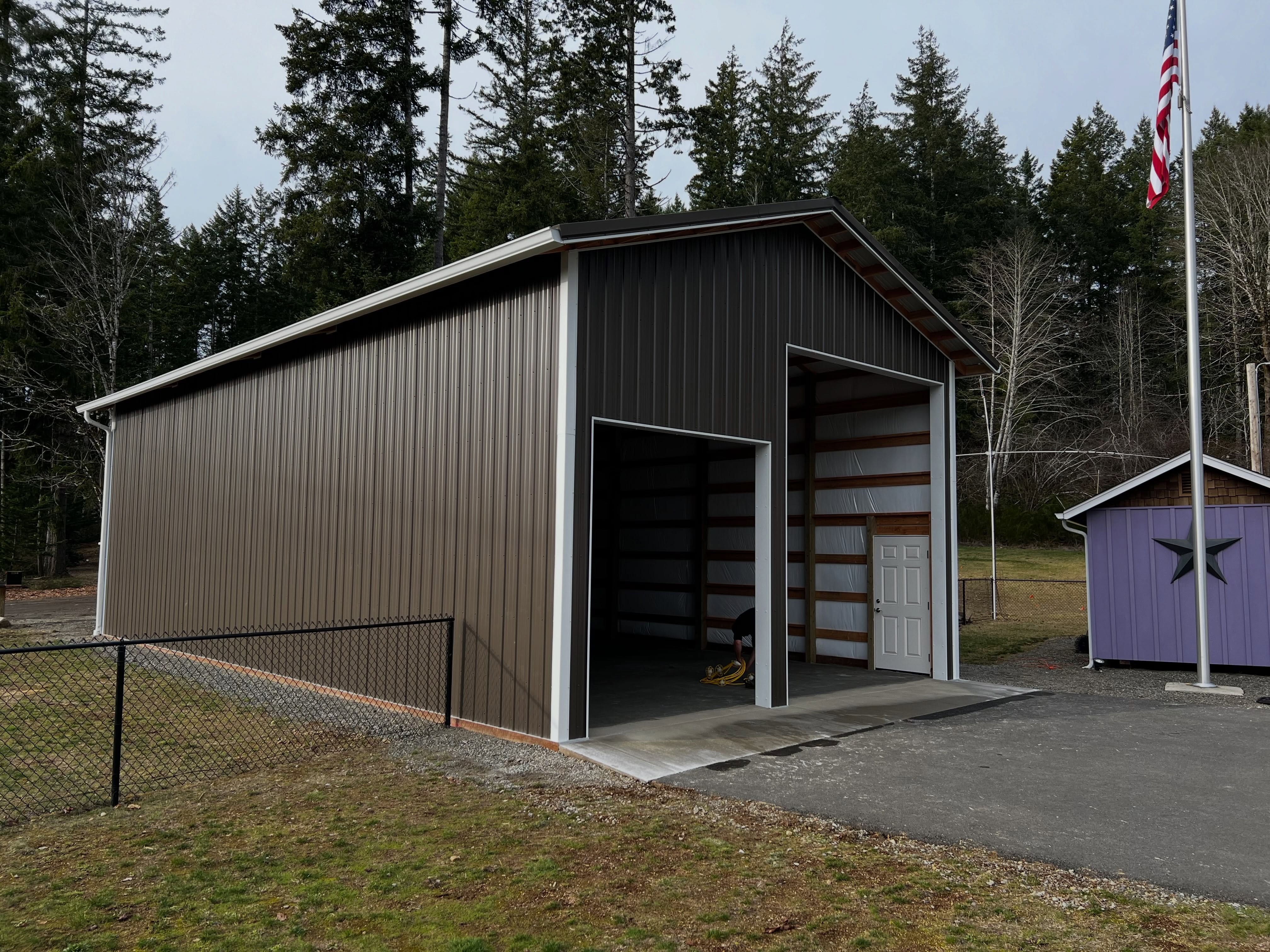 From setting posts to a finished shell. 🔨🇺🇸
A lot goes into these buildings before the metal ever goes on—straight posts, square framing, and attention to the details.
I’m a third-generation pole-building contractor, and I’m putting together photos and videos from our jobs to show you how we build, step by step.
Swipe through to see this one come together. What part of the process would you like me to explain first?
#PoleBuilding #PostFrameConstruction #ShopBuilding #Construction #WashingtonState FLPacific3G