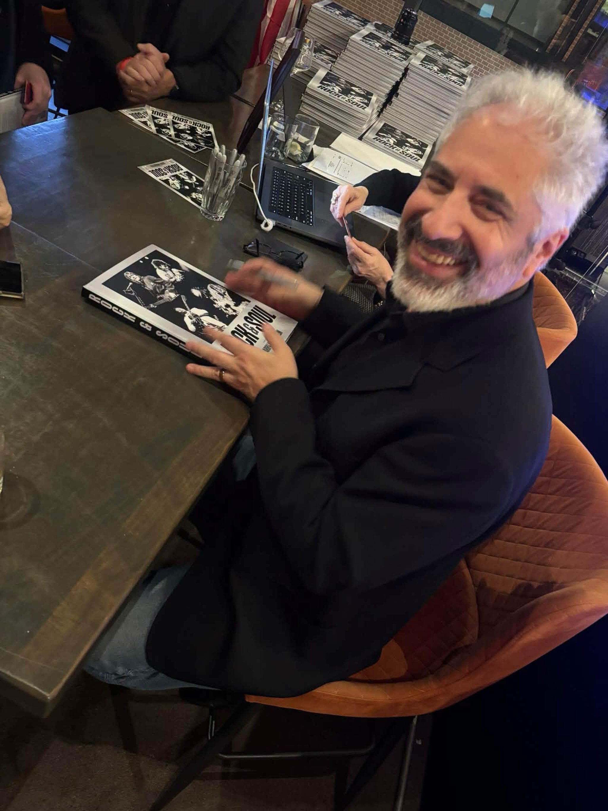 Looking forward to more Rock & Soul book signing events to celebrate the one year anniversary of the release of the top selling coffee table book. Stay tuned for announcements.