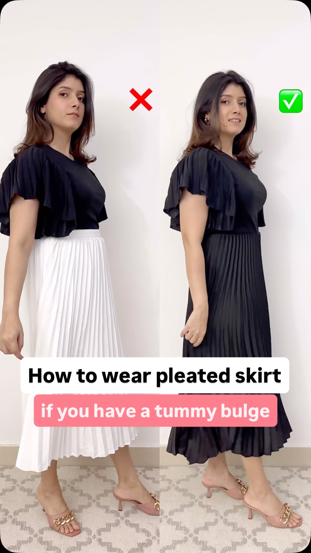 Hope this motivates you to experiment with clothing more often 🌸