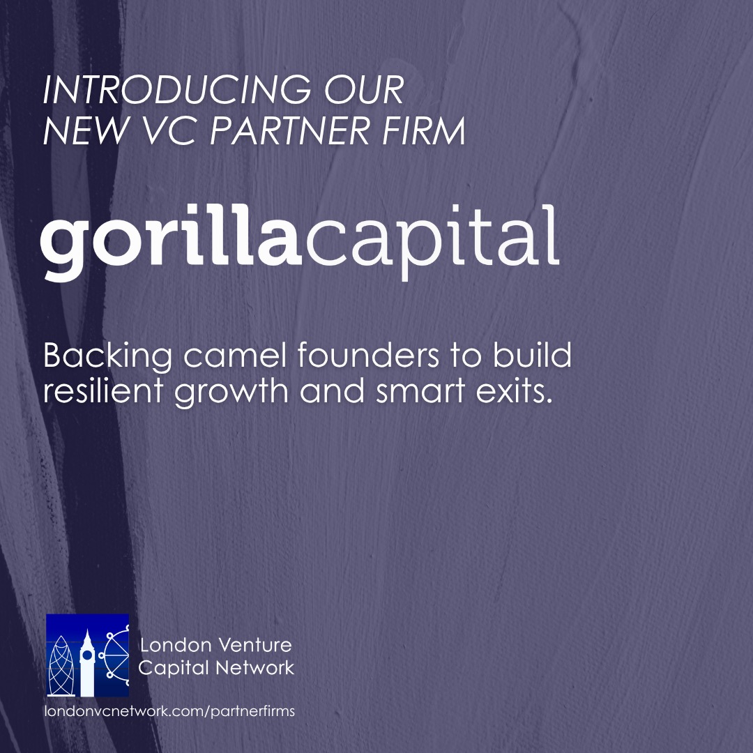 We're delighted to welcome Gorilla Capital as our newest VC Partner Firm!
Gorilla Capital is a Finnish early-stage venture capital firm backing camel founders to build resilient growth and smart exits.
Rather than chasing unicorns at any cost, Gorilla backs companies that use resources efficiently and adapt to changing conditions, building a broad portfolio aimed at several strong exits.
Jamie Reynolds will represent Gorilla Capital within London Venture Capital Network.
We look forward to working together to drive connections, innovation, and growth across the ecosystem.
→ Learn more about them here: https://gorillacapital.fi/
→ Meet our VC Partner Firms here: https://www.londonvcnetwork.com/partnerfirms