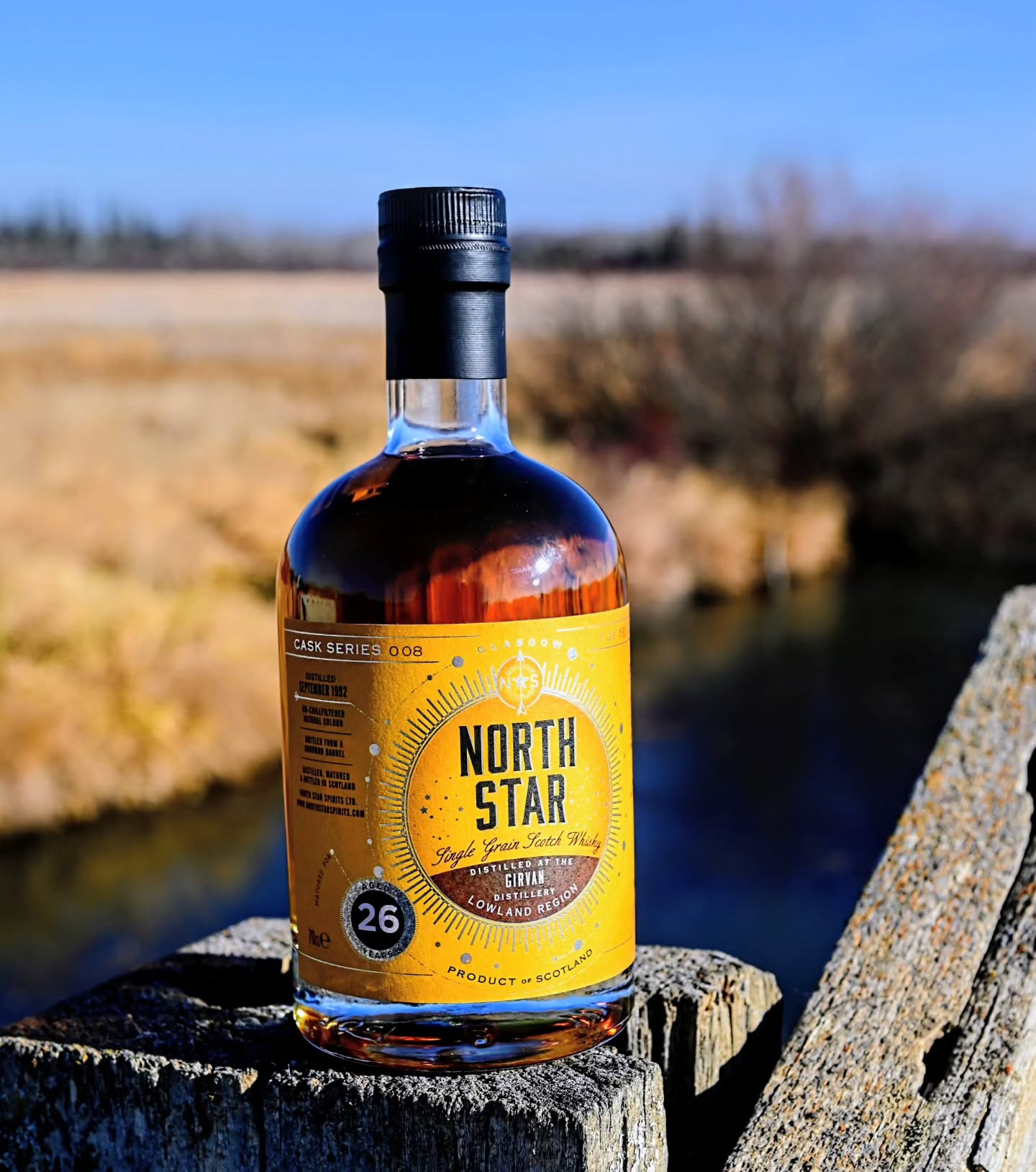 The first snowfall of the year is currently falling here in Alberta.
Might need to drown my sorrows in some cask strength single grain.
This 26 year old Girvan from @northstarspirits should do the trick just fine.
Hopefully the snow is gone as quick as it came....Darkcloud has more golf to play this year!
.
.
.
.
.
#scotch #singlegrain #caskstrength #snow #crying