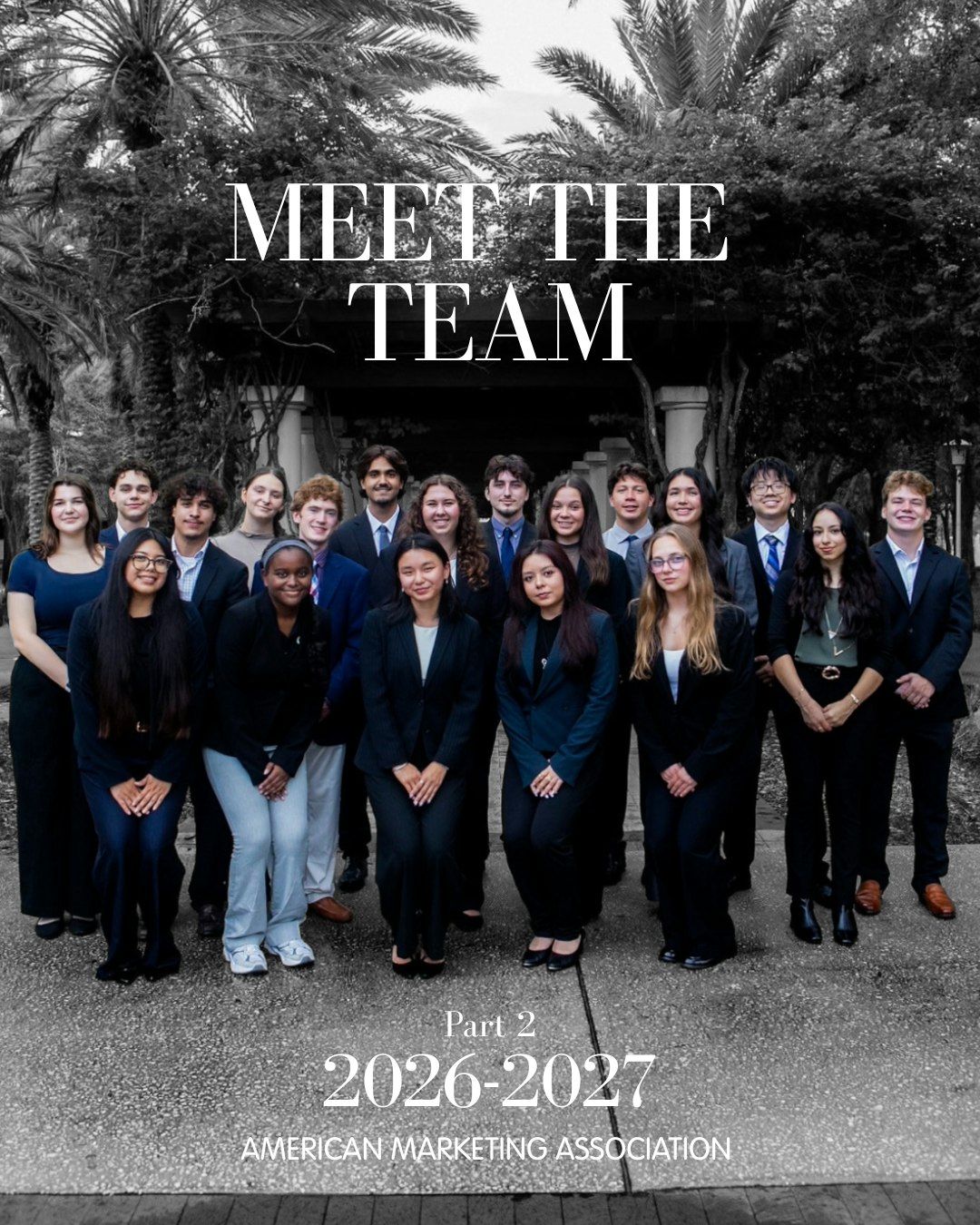 Meet the AMA Marketing Team! 💙
The team that keeps our socials, webiste, email communications and every type of outreach up and rolling!!
Give it up to the biggest USF AMA Team!
#usf #AMA #americanmarketingassociation
**Correction
Gabriel Olmeda: Creative Director