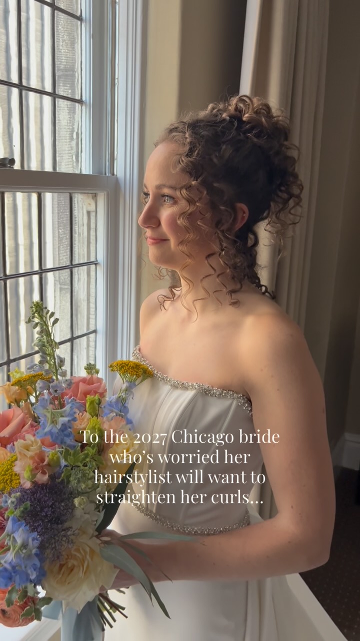 Your wedding day shouldn’t be the day you stop looking like yourself. 🤍
If you’ve spent years embracing your natural curls, the last thing you want is to sit in a bridal stylist’s chair and hear that your hair needs to be straightened to achieve a beautiful, polished wedding look.
We believe bridal beauty should honor who you already are. And that includes the texture, movement, and personality of your natural hair.
Whether you envision your curls worn down, swept up, or somewhere in between, the goal is never to make you look like someone else.
It’s to make you feel like the most beautiful version of yourself.
2027 Chicago brides, your curls are welcome here. 🤍
Head to the link in our bio to learn more and inquire about your date. 🤍
#ChicagoBride #2027Bride #CurlyHairBride #ChicagoBridalHair #NaturalCurlyHair
Beauty by Ann Krause is a Chicago makeup artist and hair stylist team specializing in wedding day beauty, from natural and effortless to elevated soft glam, for brides throughout Chicago and the surrounding suburbs.