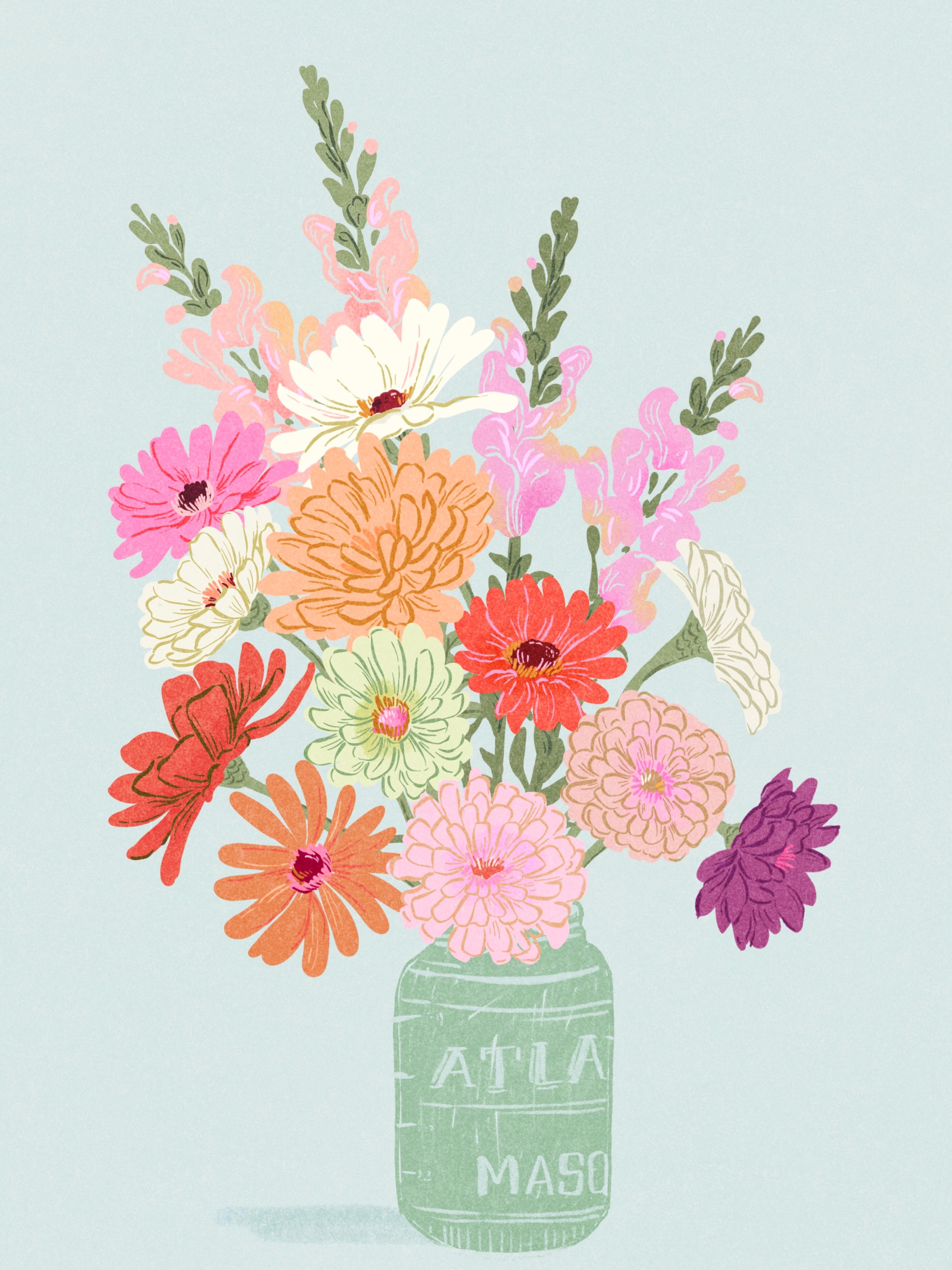Today’s prompt for #theydrawtober2026 is Zinnias! How could I miss it 😍
Follow along with @theydrawandgarden @theydrawandcook
#drawingpractice #foodillustrations #floralillustration #puzzledesign
Drawing prompts - repeat patterns - floral illustration - illustration - vintage - procreate - art licensing - wallpaper patterns - greeting cards - food art - book illustration - designing paper goods - illustrator for hire