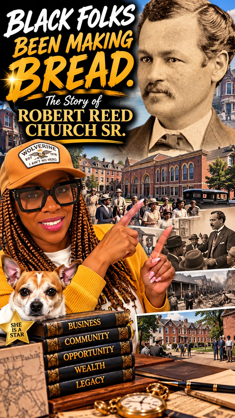 Black folks been making that bread $$$ #BlackGirlsTeach #ZoeyAndZandersGuideToSuccess #BlackHistory #wealth #blackexcellence