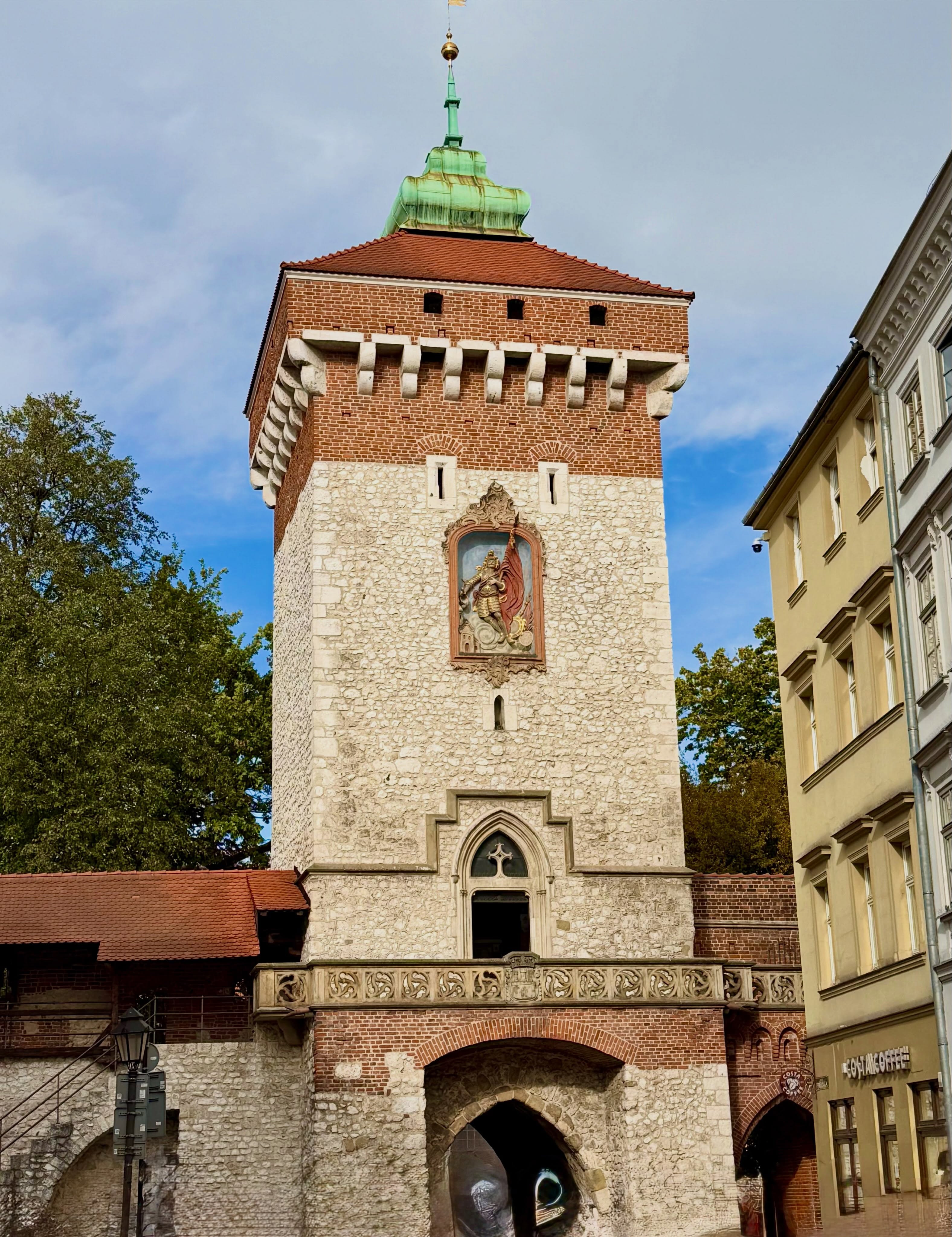 Arriving in Krakow, the gate #kraków #krakow #visitpoland #retireandtravel #travelbloggers