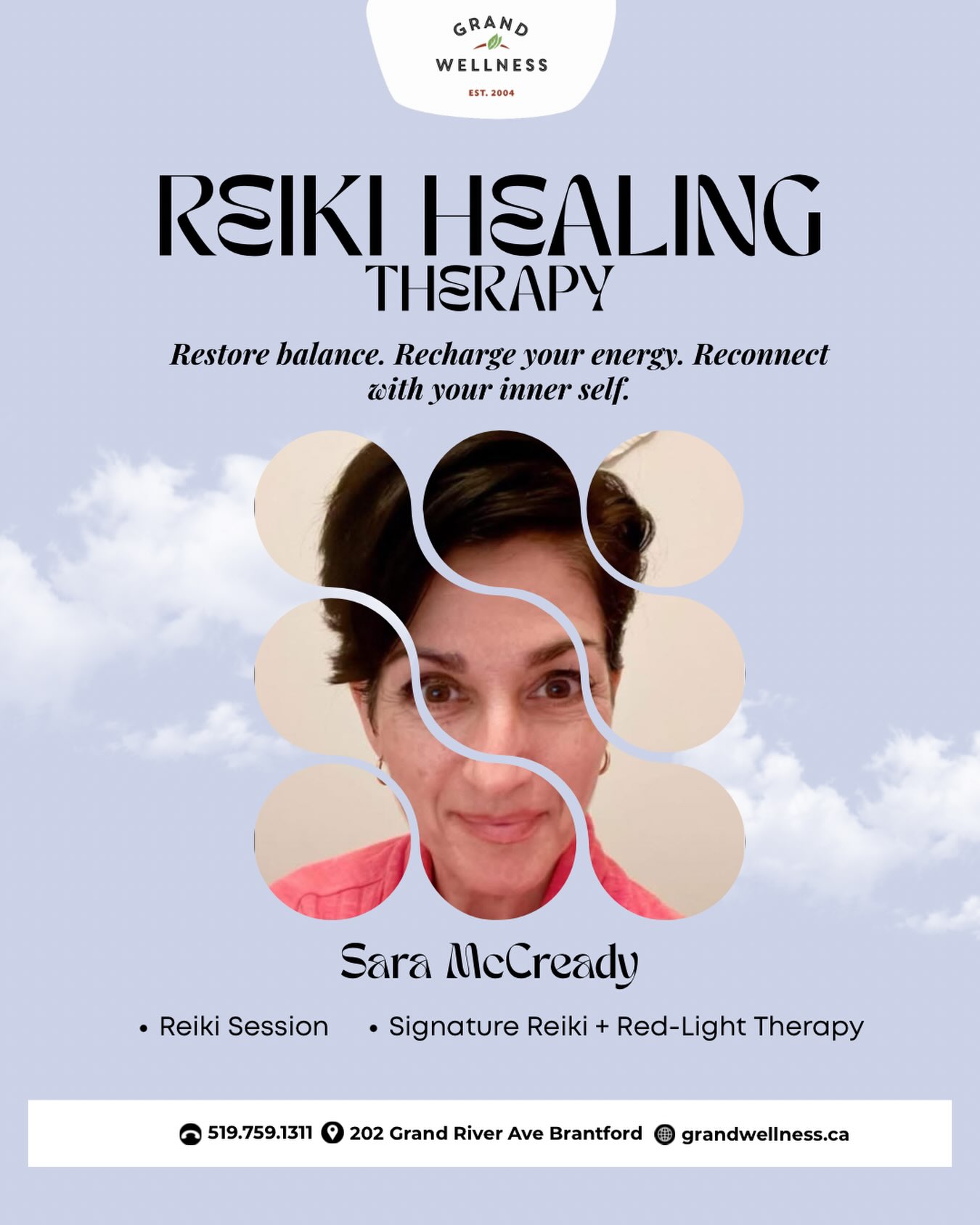 A common thing clients say after a session with Sara:
“I feel grounded.”
“I feel lighter.”
“My anxiety feels quieter.”
“I didn’t realize how much I was carrying until it released.”
At Grand Wellness in Brantford, Sara McCready | Reiki Master Teacher offers Reiki sessions and a signature Reiki + Red Light Therapy experience.
Sara McCready is the only practitioner in Brantford & area offering an intentionally integrated Reiki + red-light/infra red light therapy experience.
Where the restorative benefits of red-light therapy meet the energetic practice of Reiki, thoughtfully combined into one deeply relaxing experience.
If you’re in Brantford, Woodstock, Cambridge, Brant County, Norfolk, Haldimand, or surrounding areas and you’ve been feeling heavy, tired, or emotionally maxed out, this is your sign.
Limited sessions available with Sara. Call Grand Wellness to book: 519-759-1311
202 Grand River Ave, Suite A, Brantford, ON N3T 4X9
#grandwellness #brantfordontario #reiki #healing #redlighttheraphy