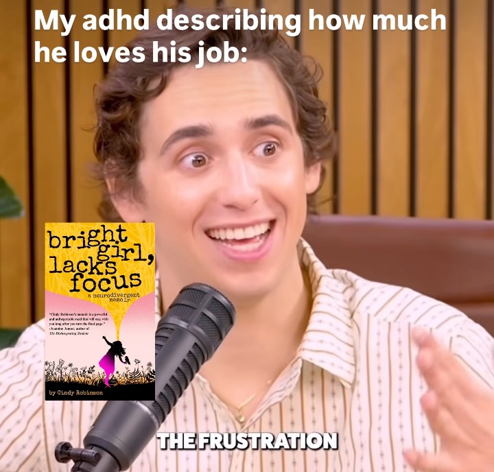 Marcello is a walking adhd meme