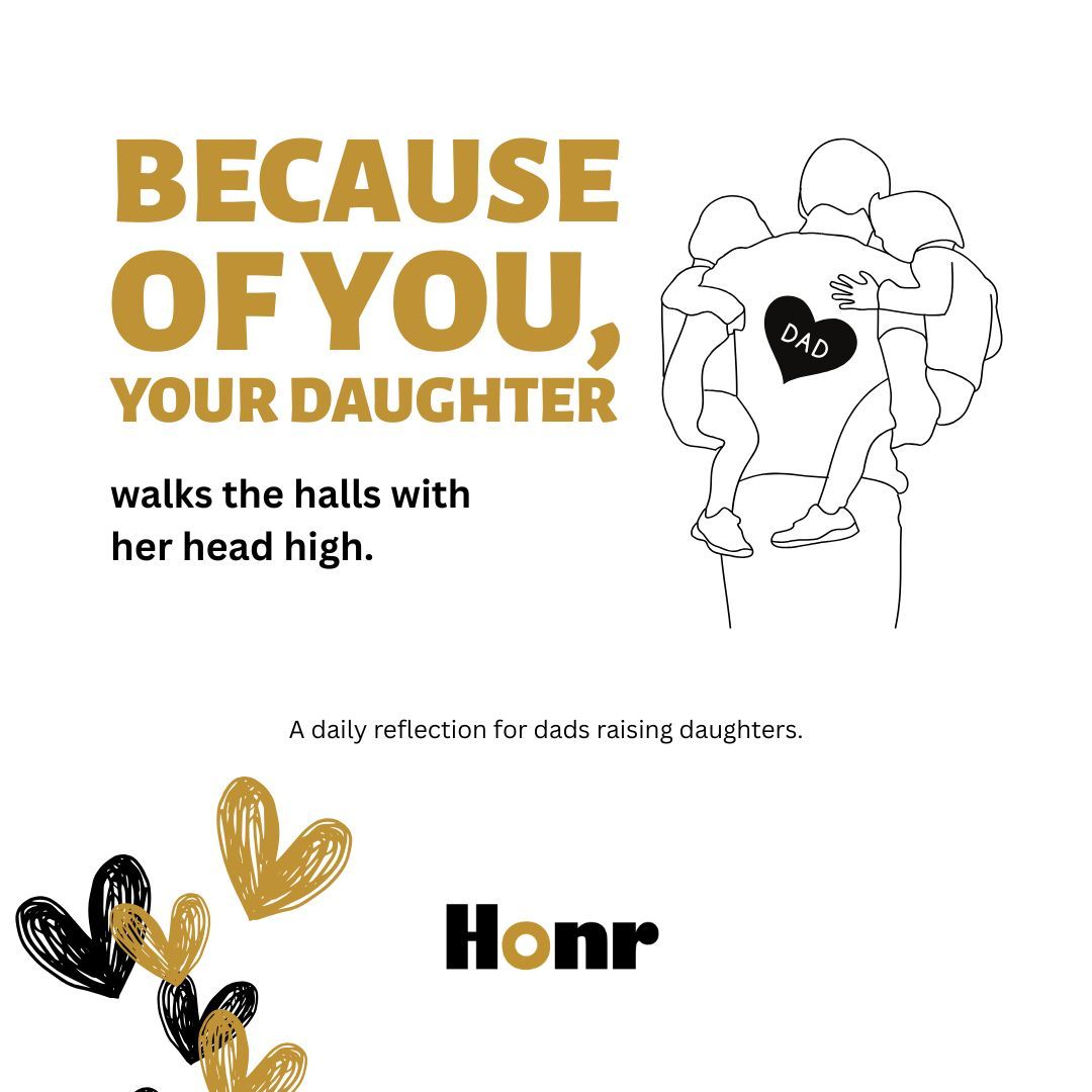 Because of you, she walks with confidence.
Every encouraging word, every moment you show up, teaches her that she’s seen, loved, and worthy. The way she carries herself is a reflection of the security you’ve built within her.
Keep going, Dad — it’s working.
#DadsRaisingDaughters #BecauseOfYouDad #FatherhoodJourney #RaisingStrongGirls #FatherhoodReflections #ParentingWithPurpose #GirlDad #LeadershipAtHome #Parenting #Fatherhood #ConfidenceStartsAtHome #HonrMag #HonrDad