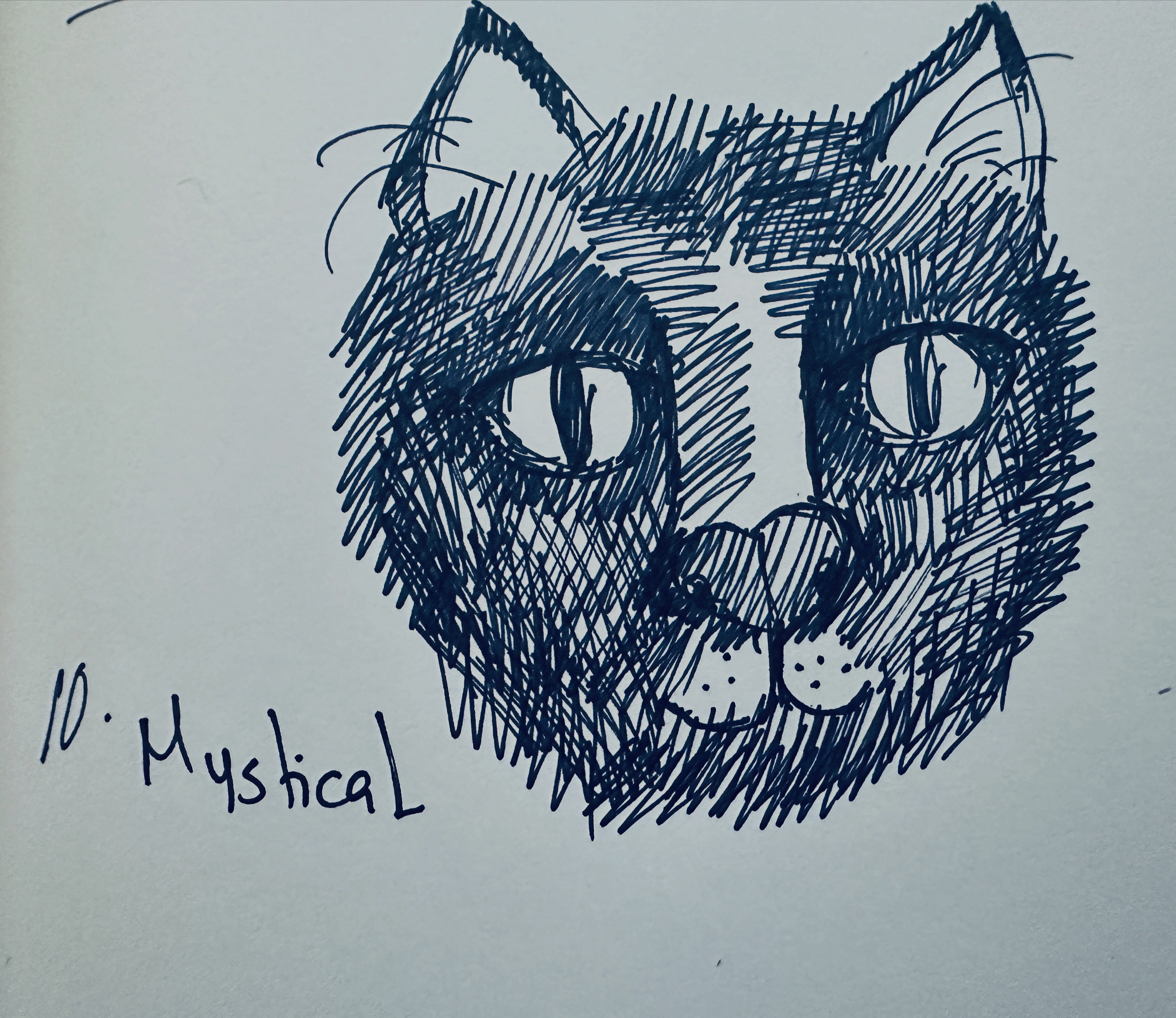 N. 10 mystical #inkyober2026 @momodead