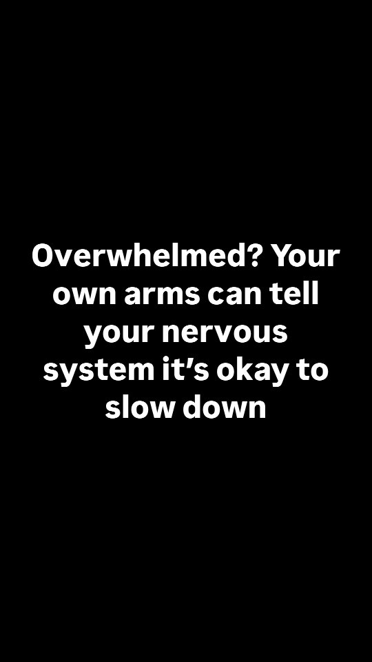 Slow, rhythmic touch with a long exhale can feel calming.
Try it for 30 seconds and notice what changes.
SAVE this for the next time your day feels like too much.