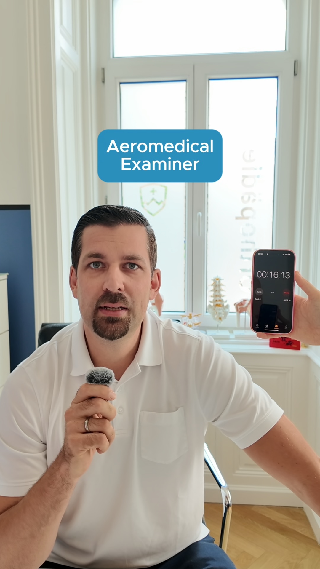 Was ich ales zertifizierter Aeromedical Examiner mache?
Ich versuch es dir in 30 Sekunden zu erklären 🥵😄