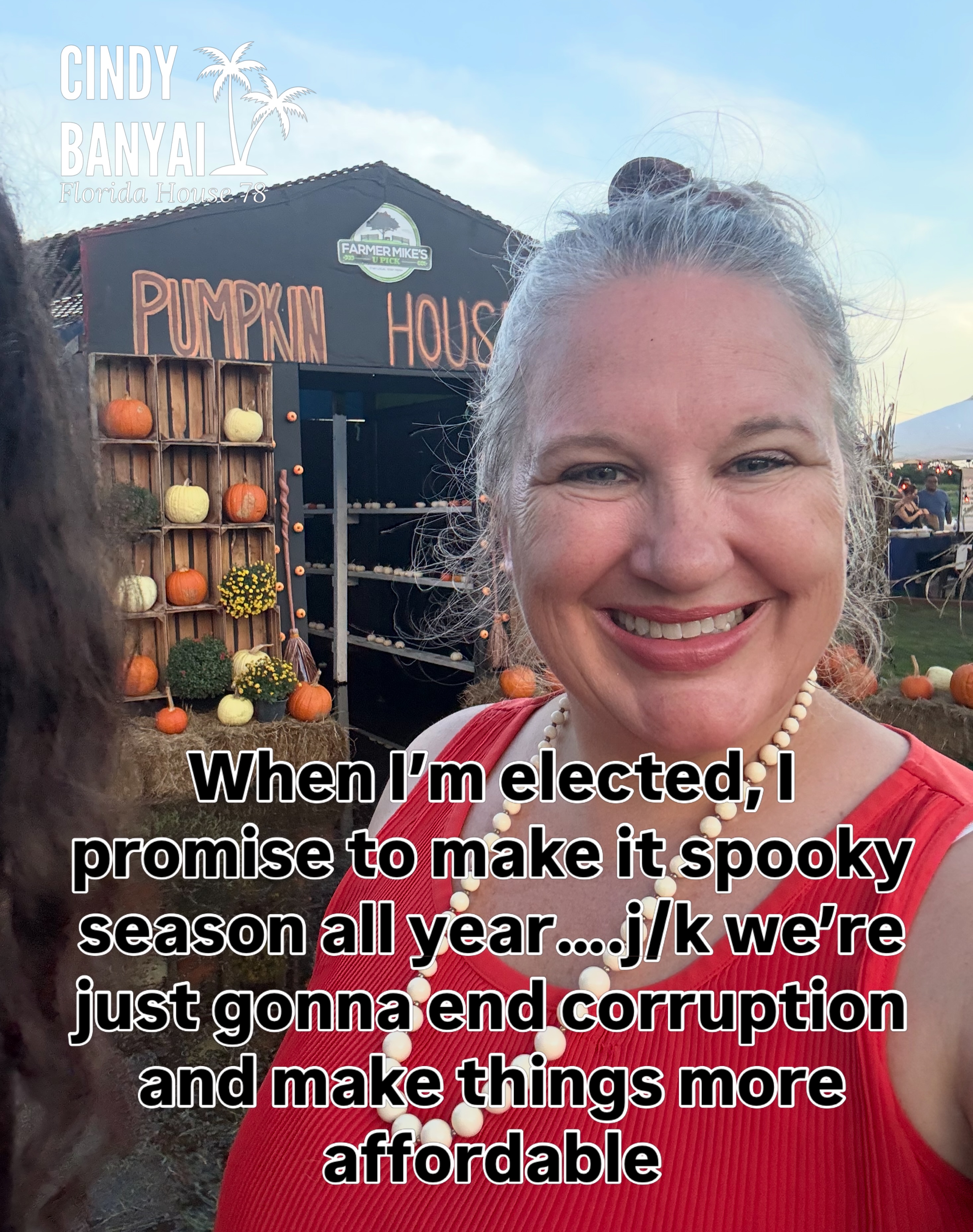 What’s really scary is how no one seems to care about all the government handouts to donors and the poop in the water. #noshit #election2026 #hd78 #fortmyers #endcorruption