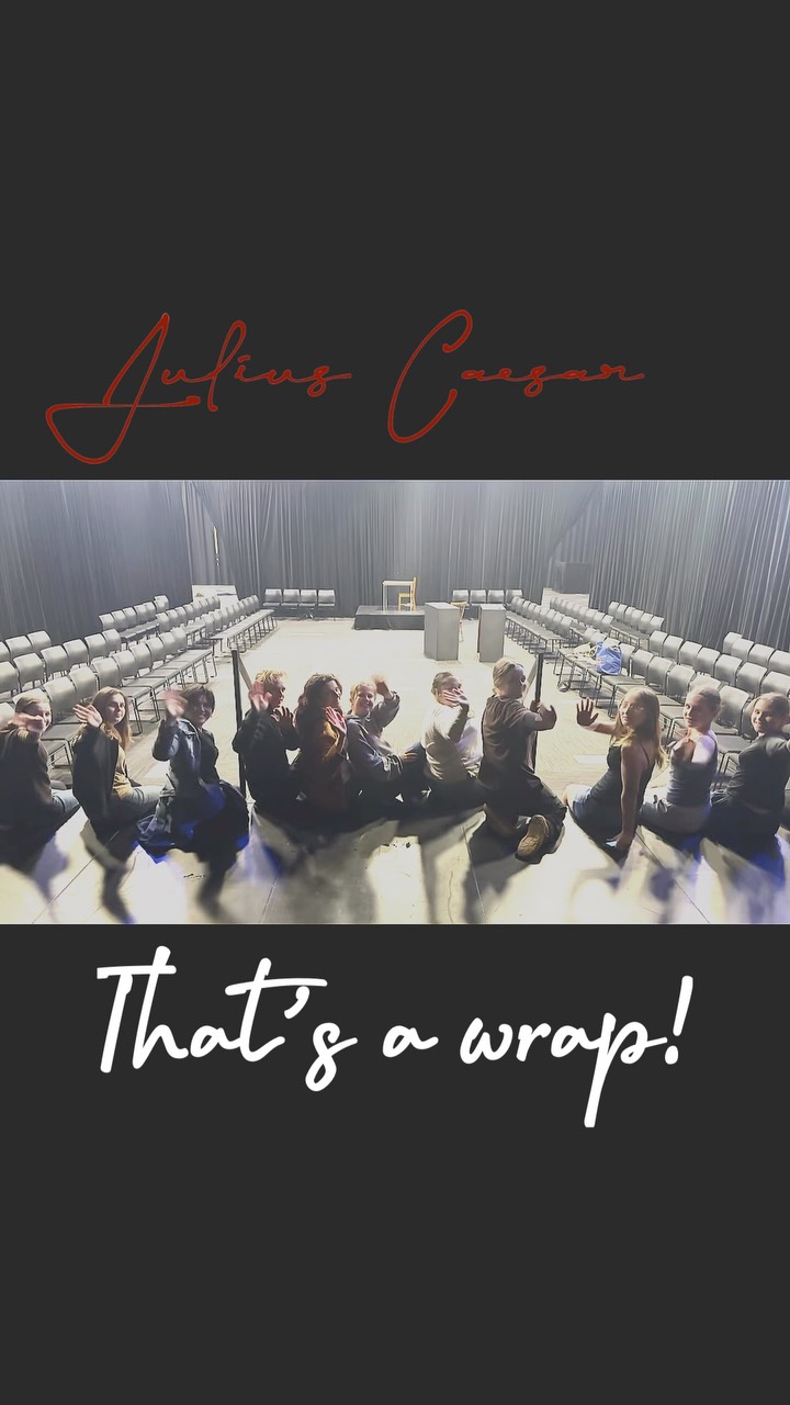 That’s a wrap! The curtain has dropped on our sold out season of Julius Caesar. We’re incredibly proud of our Seniors and Associates for all the hours of hard mahi they put in to this wonderful production.
Huge mihi to the team at Toitoi and the Hawke’s Bay Arts Festival for their manaaki, and to all our whānau for supporting, and to Michaela for this adorable video.