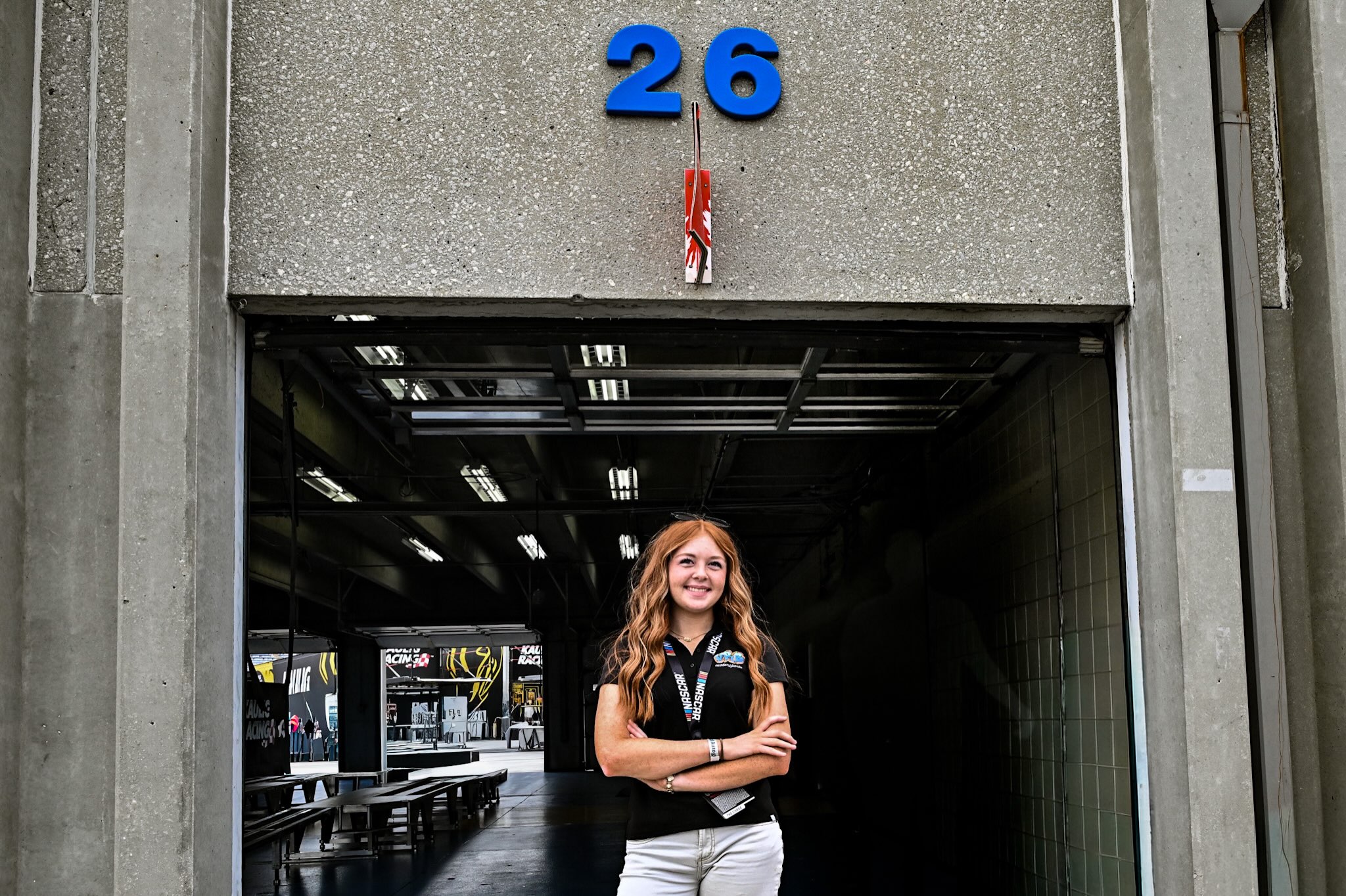 Of course I had to stop at the 26 garage… maybe one day I’ll be using it 🫣
#VictoriaBeaner #VictoriaBeanerRacing #VRBMotorsports #VRBRacing #CharlotteMotorSpeedway