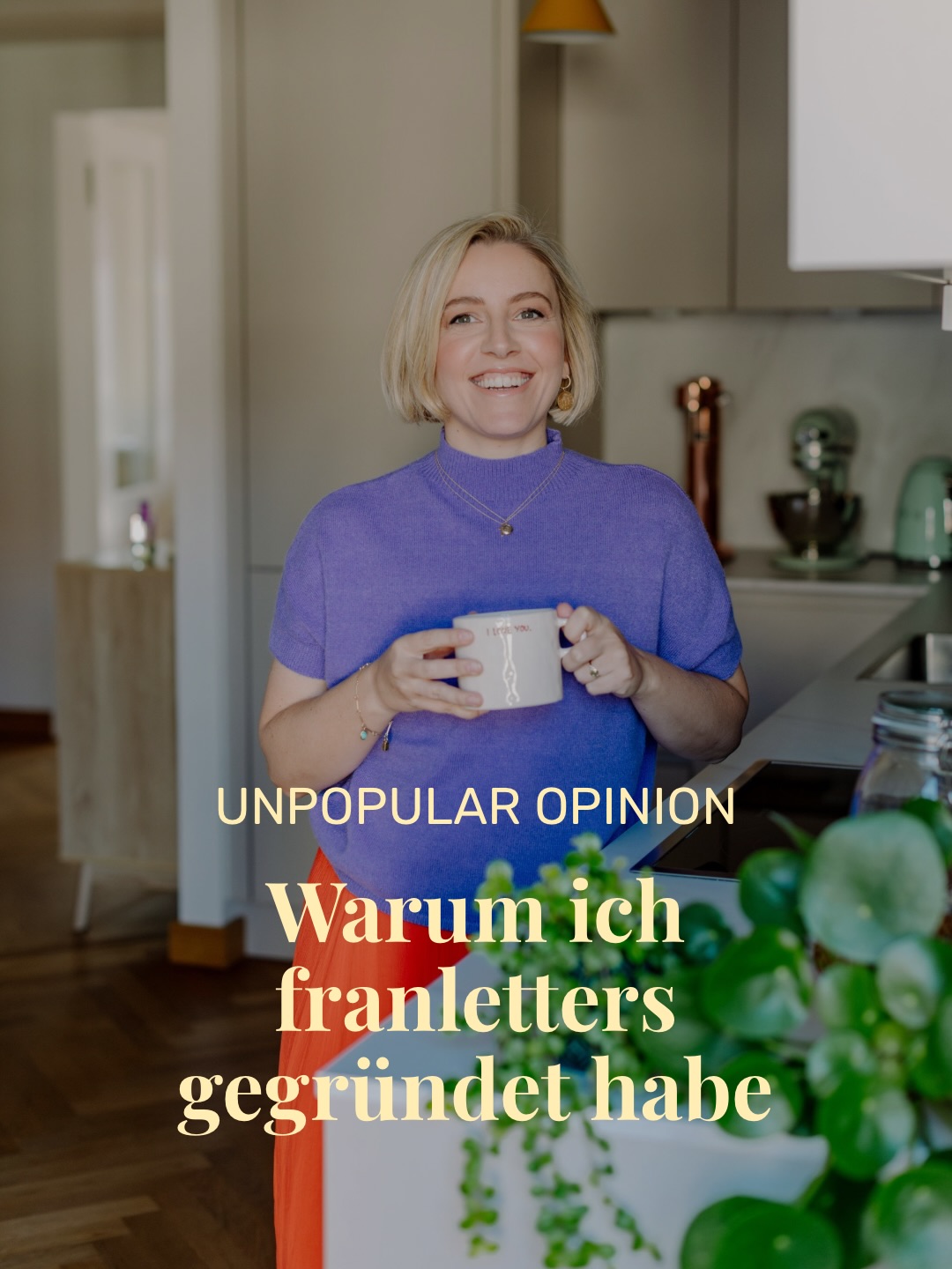 {Darum habe ich franletters gegründet.} Weil ich den christlichen Glauben nicht denen überlassen will, die Angst machen, mit erhobenem Zeigefinger sprechen und viele Menschen ausschließen.
Das führt nämlich letztlich dazu, dass Menschen nicht ehrlich leben — aus Angst, ausgeschlossen zu werden.
Und das kann nicht nur krank machen, sondern hat mit Gottes Freiheit nichts zu tun.
💜 Lass dich ermutigen von franletters unter www.franletters.com